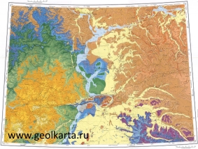 Геологическая карта России